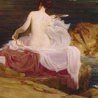 Calypso's Isle (detail), Herbert James Draper, 1897