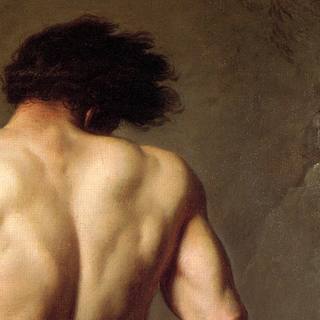 Patroclus (detail), Jacques-Louis David, 1780